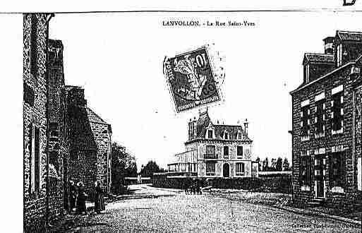 Ville de LANVOLLON Carte postale ancienne